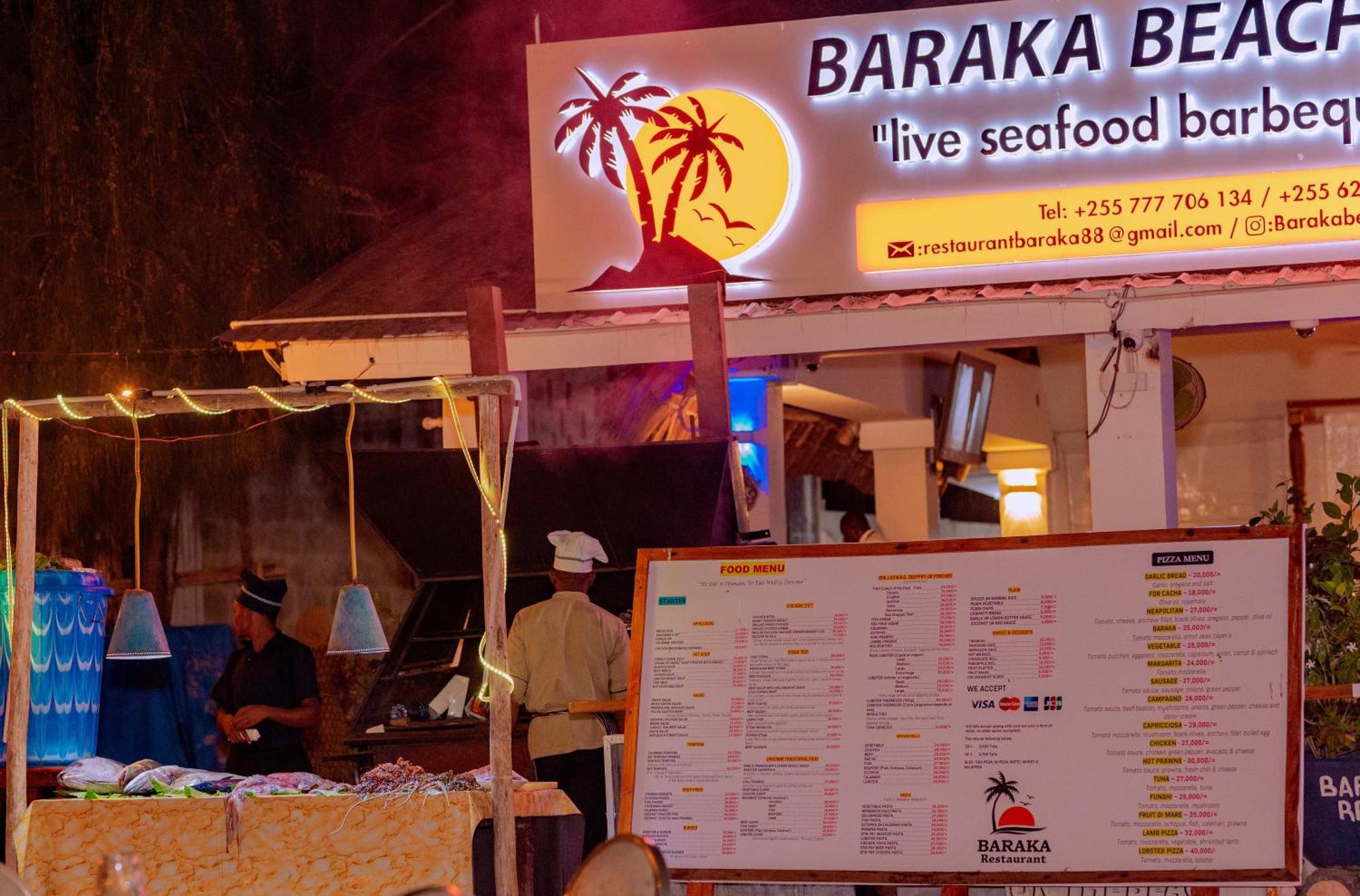 Baraka Beach Bungalows Нунгви Екстериор снимка